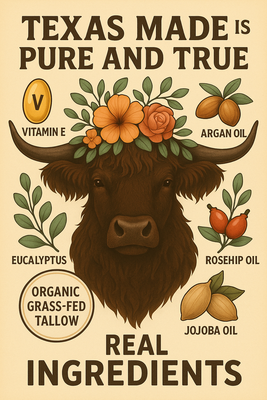 Ageless Tallow Cream with Eucalyptus - Natural Anti-Aging Moisturizer