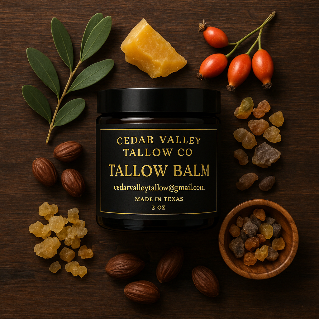 Tallow Balm with Beeswax – Deep Repair for Dry Skin