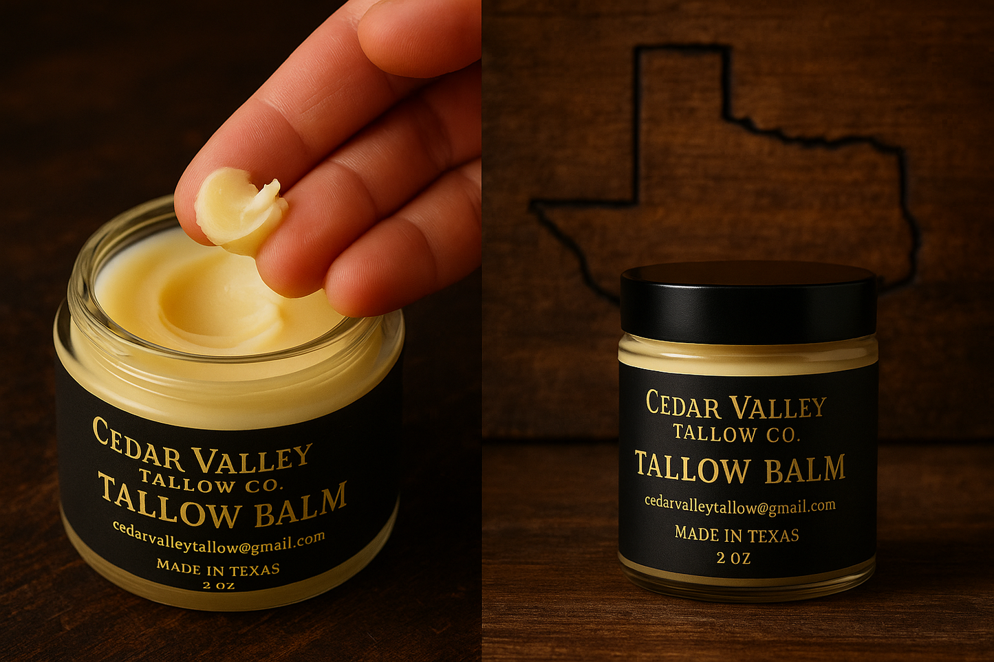 Tallow Balm with Beeswax – Deep Repair for Dry Skin