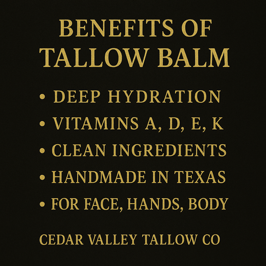 Tallow Balm with Beeswax – Deep Repair for Dry Skin